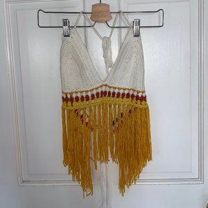 Crochet Halter Top, Over Kleshas